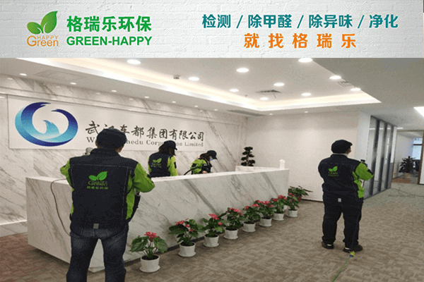 進口設備＋專研配方！武漢除甲醛效果說話！