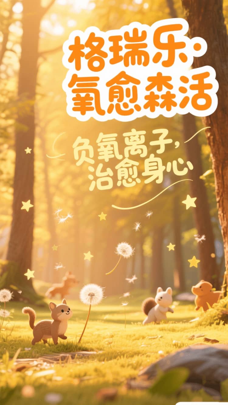 格瑞樂·氧愈森活-負(fù)氧離子生態(tài)涂層服務(wù)打造森氧空間