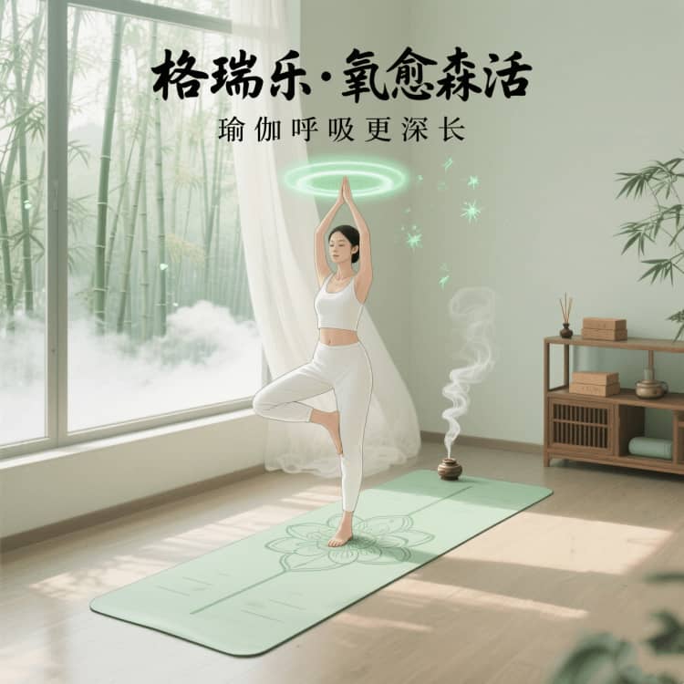 格瑞樂(lè)負(fù)氧離子，瑜伽房的 “體式導(dǎo)航儀”