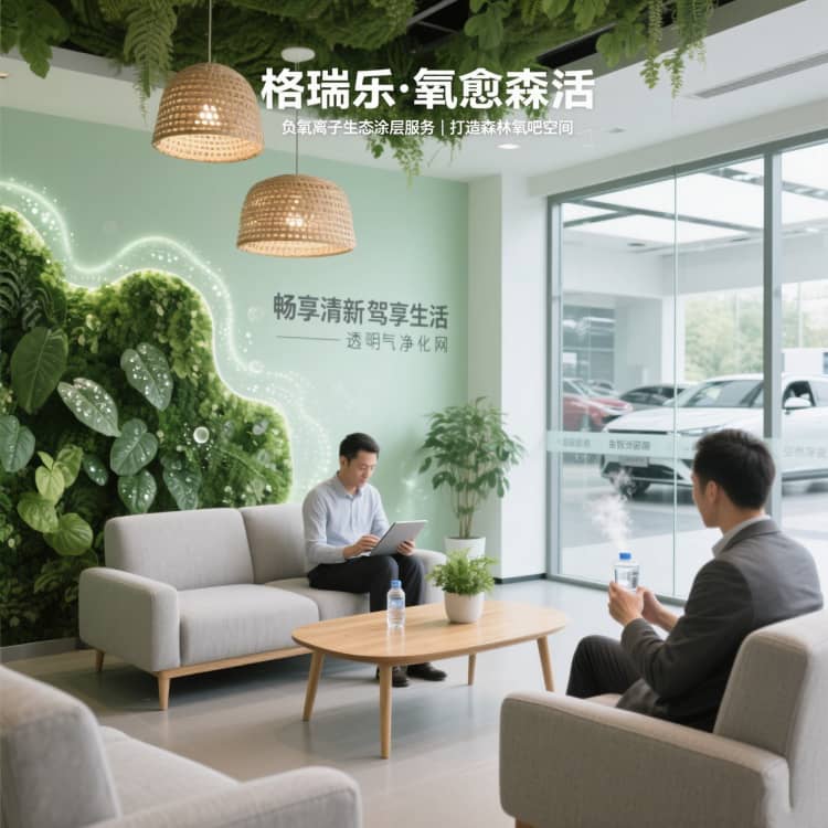 格瑞樂?氧愈森活 - 汽車 4S 店空氣凈化解決方案：讓每一次體驗都沉浸在森林般的清新里