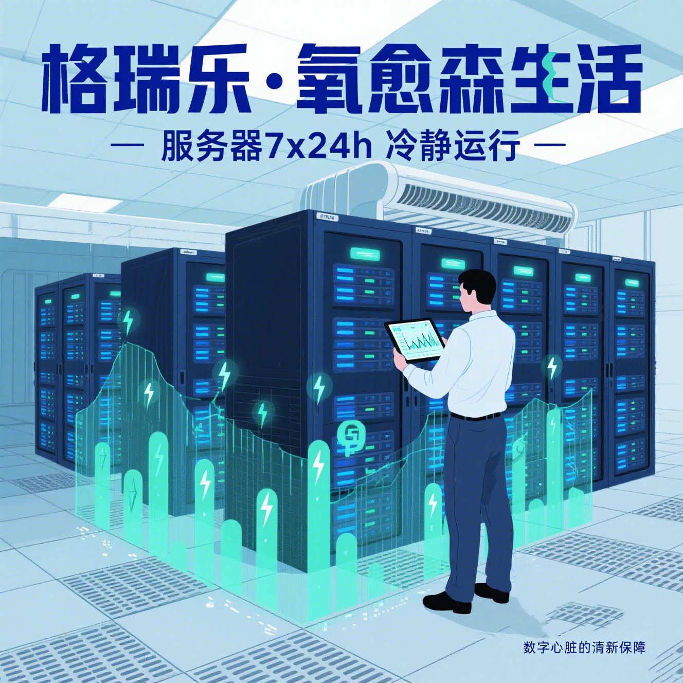 格瑞樂?氧愈森活 - 數(shù)據(jù)中心空氣凈化解決方案：讓每一次運算都沉浸在森林般的潔凈里